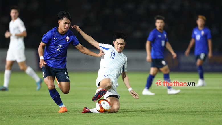 Hòa kịch tính U22 Campuchia, U22 Philippines mơ vào bán kết SEA Games sau hơn 30 năm - Ảnh 1