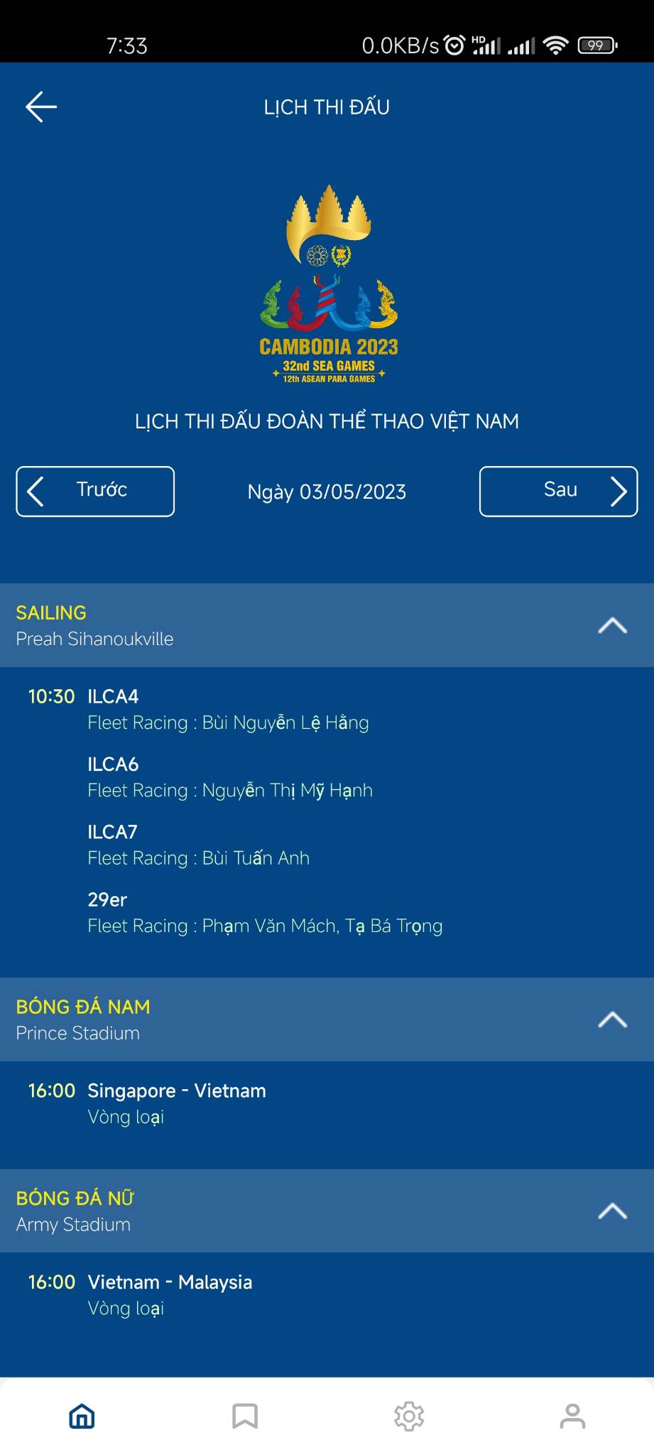 Lịch thi đấu SEA Games 32 của Việt Nam ngày 3/5: U22, ĐT nữ Việt Nam thi đấu - Ảnh 3