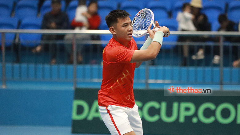 Hoàng Nam và Linh Giang cùng thắng, Quần vợt Việt Nam khởi đầu thuận lợi ở SEA Games 32 - Ảnh 1