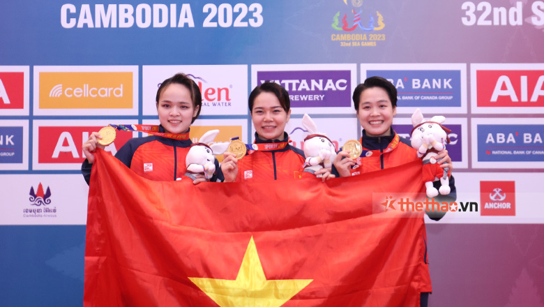 Karate đem về 2 tấm HCV đầu tiên cho Võ thuật Việt Nam ở SEA Games 32 - Ảnh 1