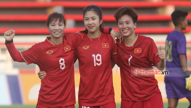 Kết quả bóng đá Nữ Myanmar vs Nữ Việt Nam: Người hùng Thanh Nhã, rộng cửa bán kết - Ảnh 4