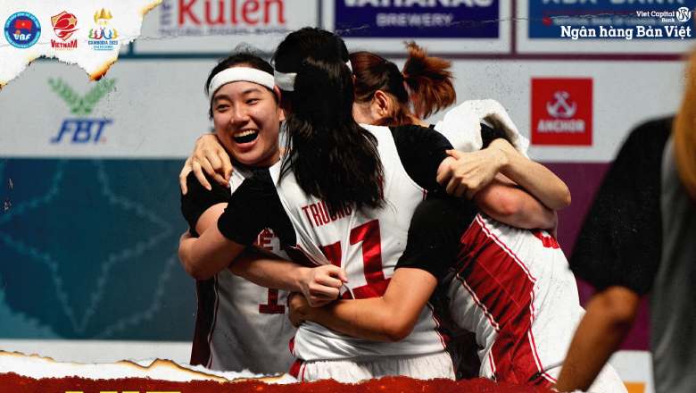 ĐT bóng rổ nữ Việt Nam ngược dòng nghẹt thở trước Indonesia, giành vé đầu tiên vào chung kết - Ảnh 1