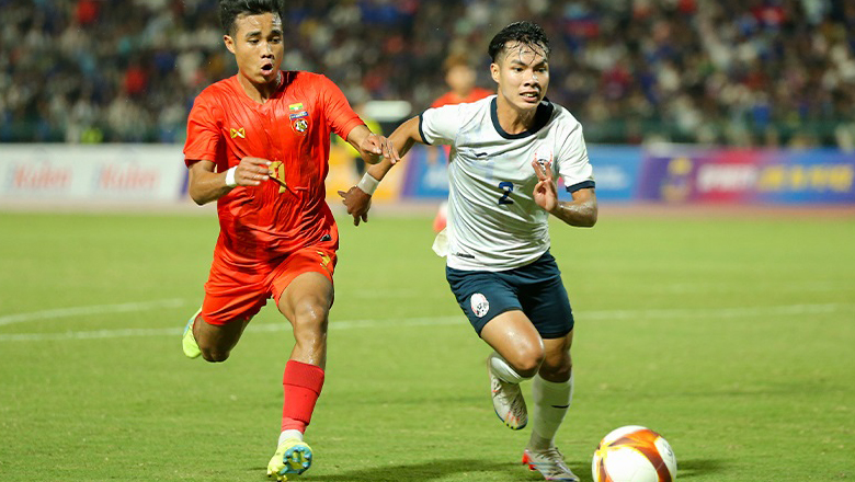 Kết quả bóng đá U22 Myanmar vs U22 Campuchia: Chủ nhà gần như chắc chắn bị loại - Ảnh 1