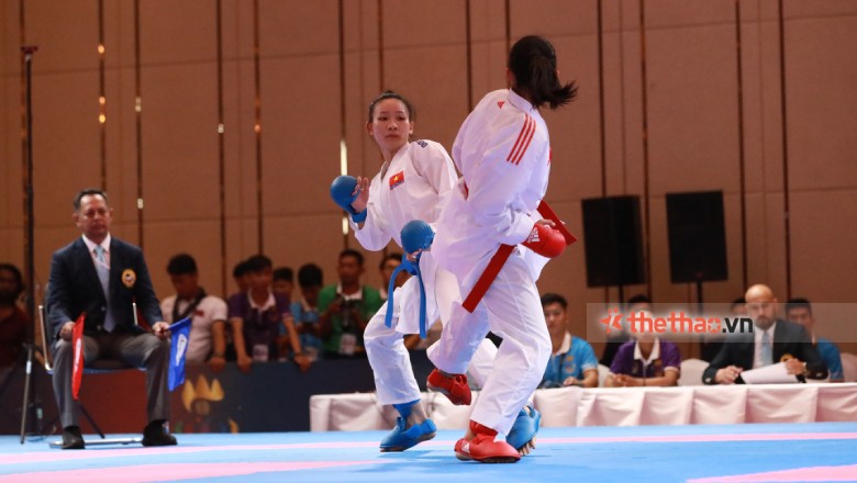 Mỹ Tâm, Đinh Thị Hương vào chung kết SEA Games 32 môn Karate  - Ảnh 3