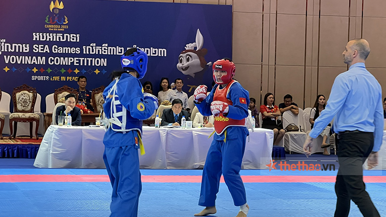 Võ sĩ Vovinam Việt Nam vô địch SEA Games 32 nhờ bốc thăm - Ảnh 1