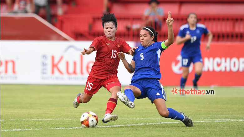 Kết quả bóng đá Nữ Việt Nam vs Nữ Philippines: Thất bại đáng tiếc, đi tiếp với ngôi đầu - Ảnh 1