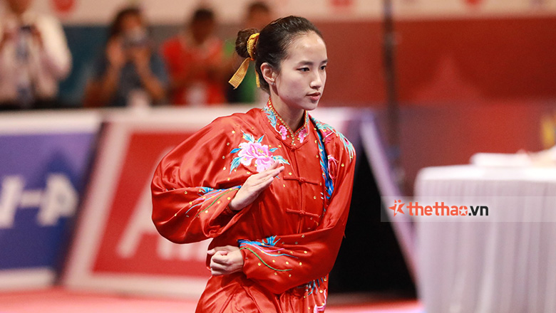 Ngỡ ngàng trước vẻ đẹp của các võ sĩ Wushu tại SEA Games 32 - Ảnh 8
