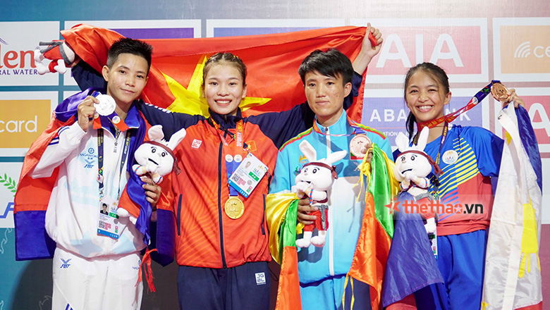 ĐT Kun Khmer Việt Nam xếp thứ hai toàn đoàn ở SEA Games 32 - Ảnh 1