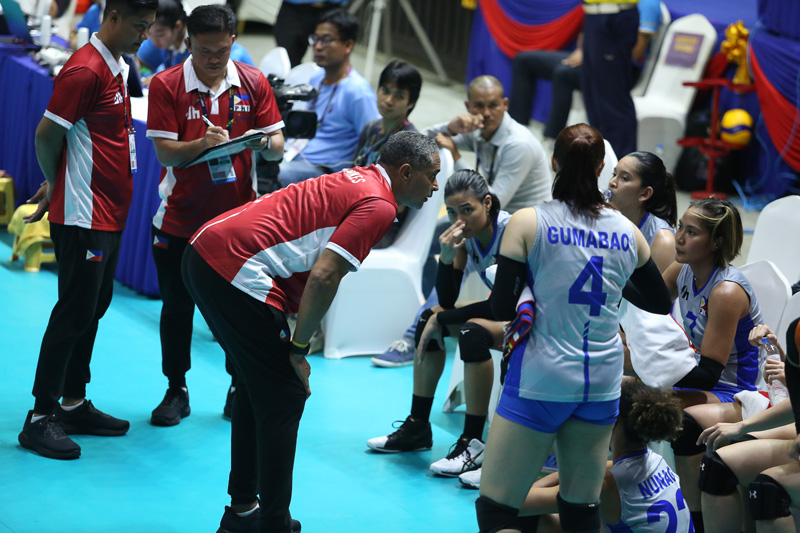 HLV trưởng bóng chuyền nữ Philippines kỳ vọng tạo cú sốc trước Thái Lan - Ảnh 1