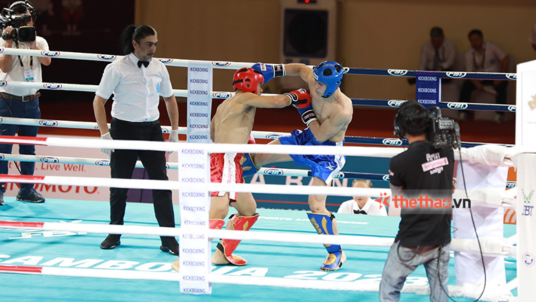ĐT Kickboxing Việt Nam thắng 5/6 trận đấu trong ngày đầu tiên của SEA Games 32 - Ảnh 2