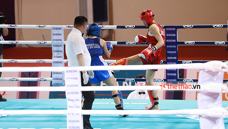 Lê Thị Nhi ngược dòng vào chung kết, Kickboxing Việt Nam thắng 7/9 trận trong ngày 14/5 - Ảnh 2