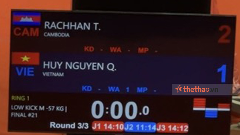 Văn Tuấn, Quang Huy thành cựu vô địch Kickboxing SEA Games sau khi phải đấu 2 trận 1 ngày - Ảnh 4