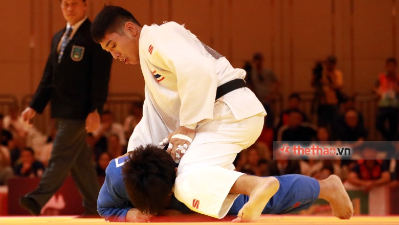 Judo Việt Nam đánh bại 3 võ sĩ Thái Lan nhập tịch, giành HCV nội dung đồng đội hỗn hợp - Ảnh 4