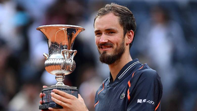 Medvedev chiếm ngôi số 2 thế giới của Djokovic sau chức vô địch Rome Masters - Ảnh 1