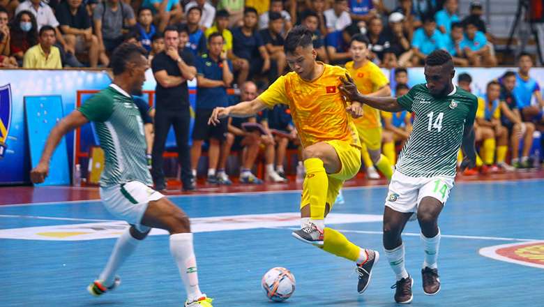 ĐT futsal Việt Nam đại thắng ĐT Solomon 5-0 trước thềm chuyến tập huấn Nam Mỹ - Ảnh 1