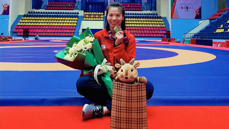 Kiều Thị Ly bất ngờ khi biết mình là người giành HCV SEA Games thứ 1000 cho thể thao Việt Nam - Ảnh 1