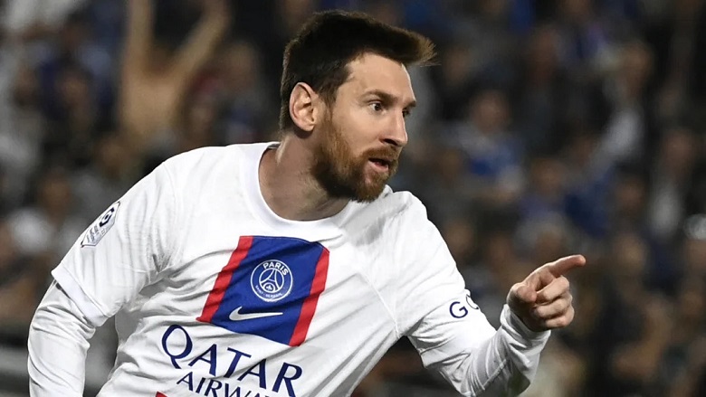 Messi vượt mặt Ronaldo, xác lập kỷ lục ghi bàn mới - Ảnh 1
