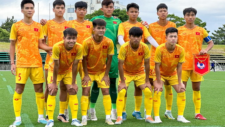 Dẫn trước 3-0, U17 Việt Nam để đội bóng Nhật Bản cầm hòa trong tiếc nuối - Ảnh 2