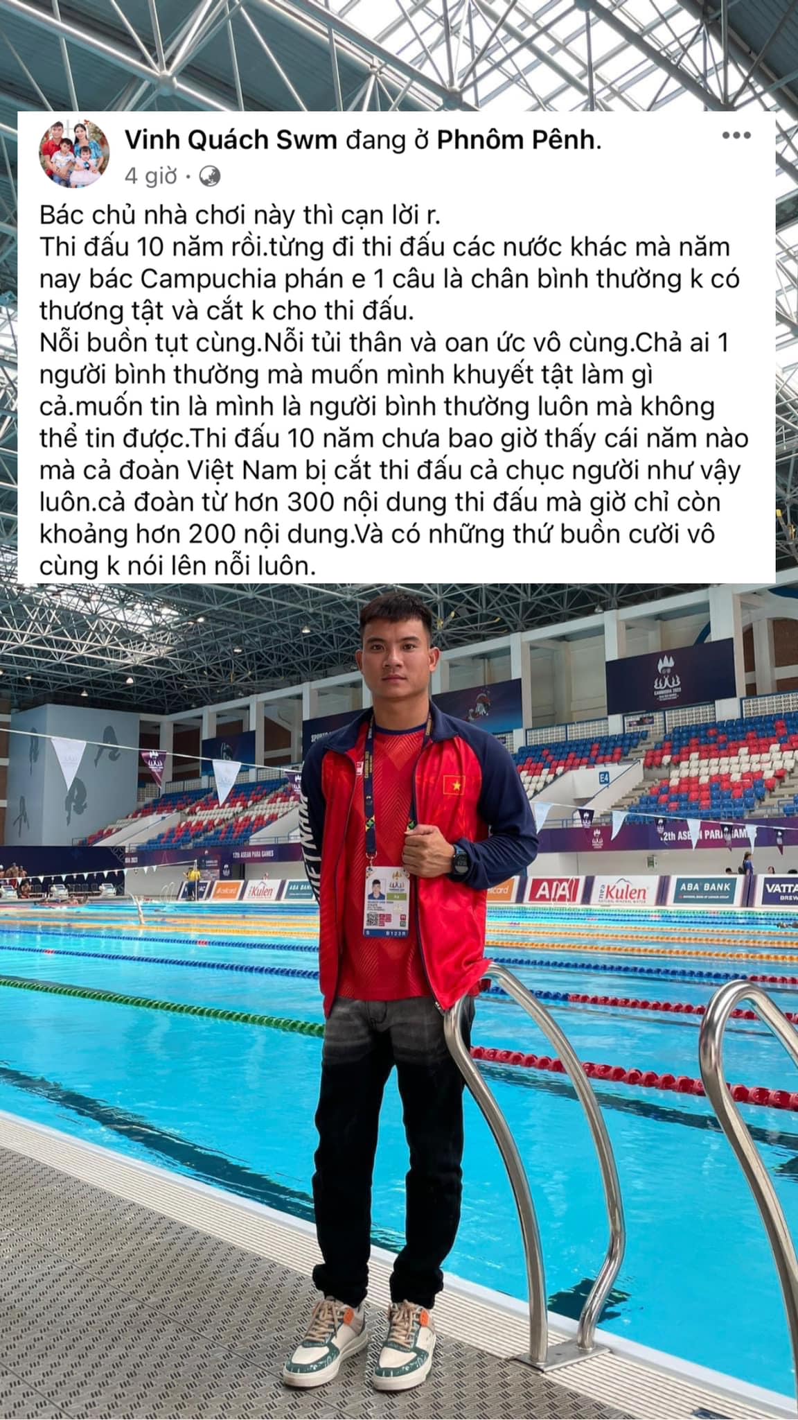 VĐV khuyết tật Việt Nam bị BTC ASEAN Para Games kết luận là người bình thường và cái kết không ngờ - Ảnh 2