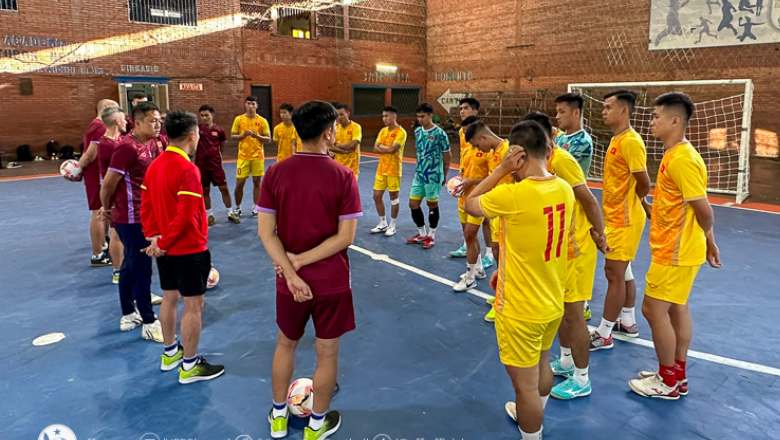 ĐT futsal Việt Nam có mặt ở Paraguay, khởi động chuyến tập huấn tại Nam Mỹ - Ảnh 4