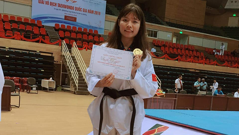Bạc Thị Khiêm thua ngược ở giải vô địch Taekwondo thế giới - Ảnh 1