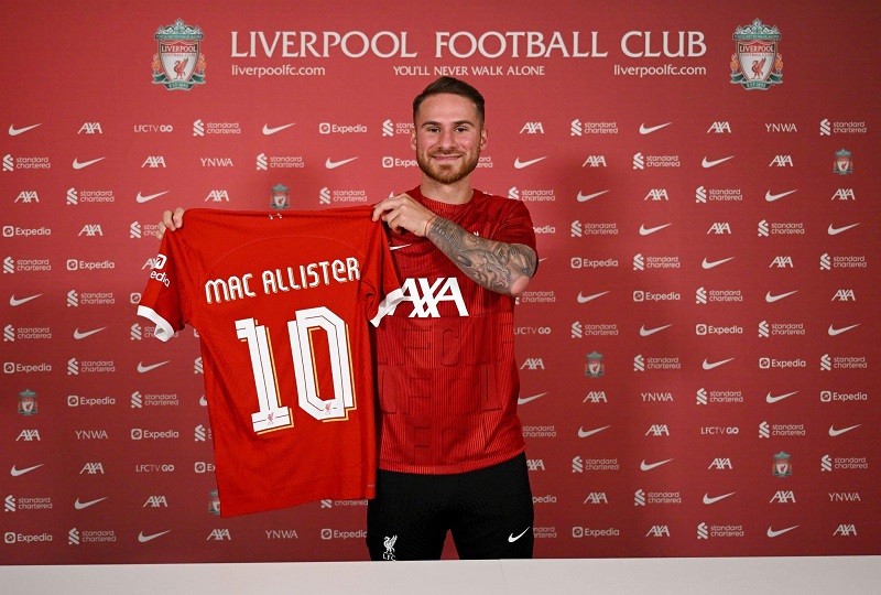 Mac Allister chính thức gia nhập Liverpool, tiếp quản áo số 10 - Ảnh 1