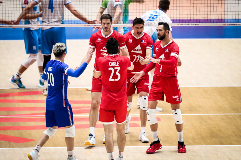 Đương kim HCV Olympic thua sốc ở Volleyball Nations League 2023 - Ảnh 1
