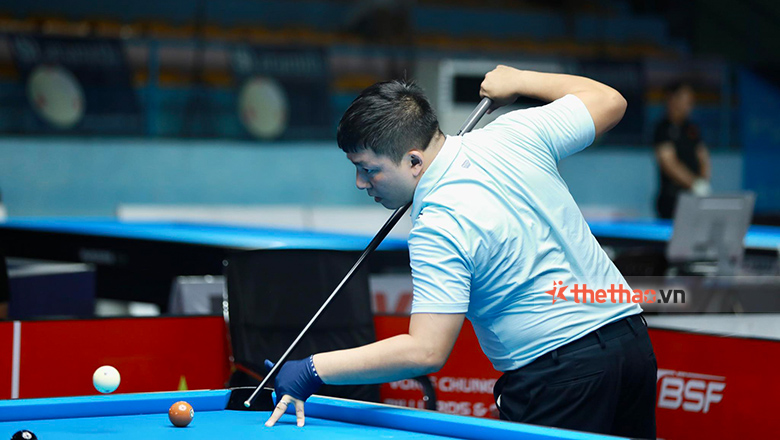 Nguyễn Hoàng Minh Tài vô địch pool 9 bi VĐQG 2023 dù chỉ tập luyện 1 tháng - Ảnh 1