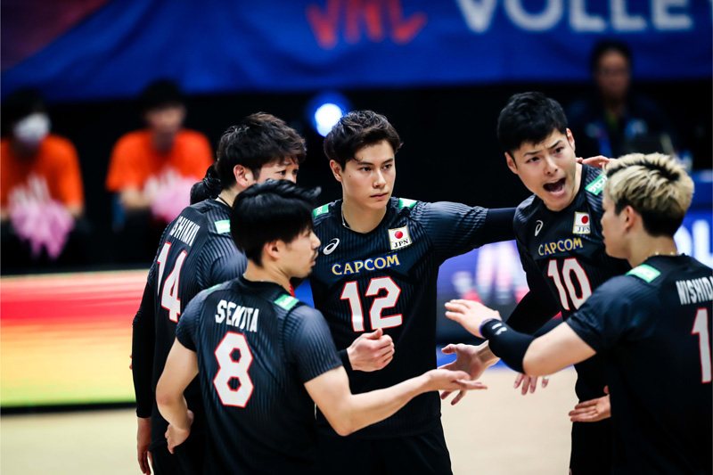 Tuyển bóng chuyền nam Nhật Bản là đội duy nhất toàn thắng ở Volleyball Nations League 2023 - Ảnh 1