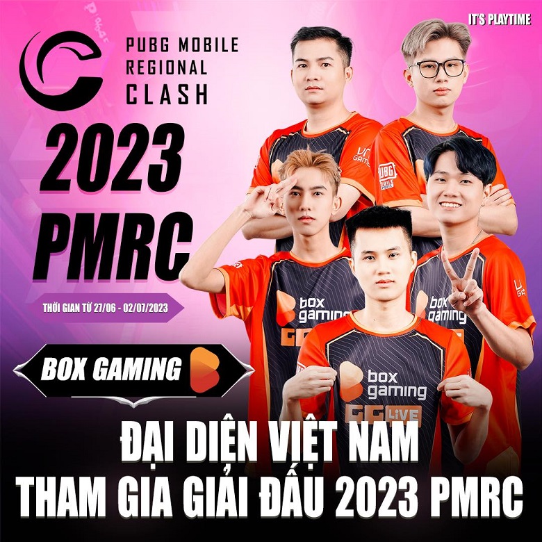 Box Gaming đại diện khu vực Việt Nam tham dự PMRC 2023 - Ảnh 1