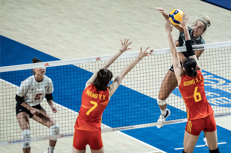 Tuyển bóng chuyền nữ Trung Quốc gặp tổn thất lớn ở Volleyball Nations League 2023 - Ảnh 1