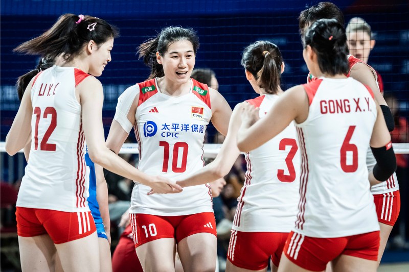 Tuyển bóng chuyền nữ Trung Quốc thảm bại ngay trên sân nhà ở Volleyball Nationals League 2023 - Ảnh 1