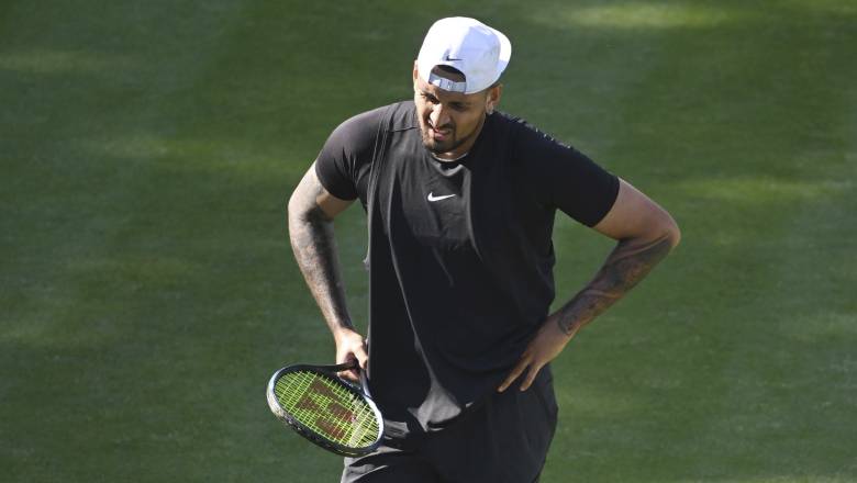 Nick Kyrgios rút khỏi Halle Open vì chấn thương, bỏ ngỏ khả năng dự Wimbledon - Ảnh 1