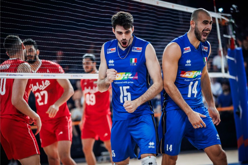 Tuyển bóng chuyền nam Iran đại bại trước Italia, trở lại mặt đất ở Volleyball Nations League 2023 - Ảnh 1