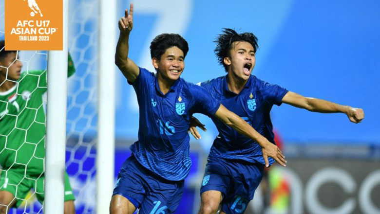 U17 Thái Lan giành ngôi nhất bảng, tiến sát vé dự World Cup 2023 - Ảnh 2