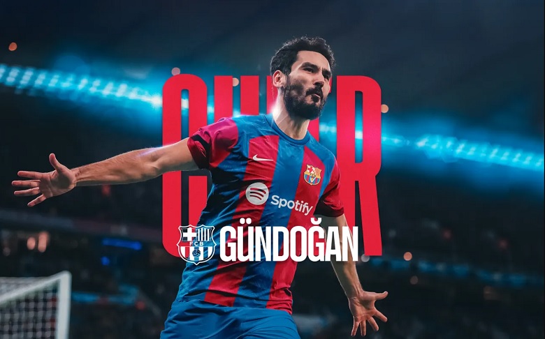 Barcelona chính thức chiêu mộ Gundogan, phí giải phóng hợp đồng 400 triệu euro - Ảnh 2
