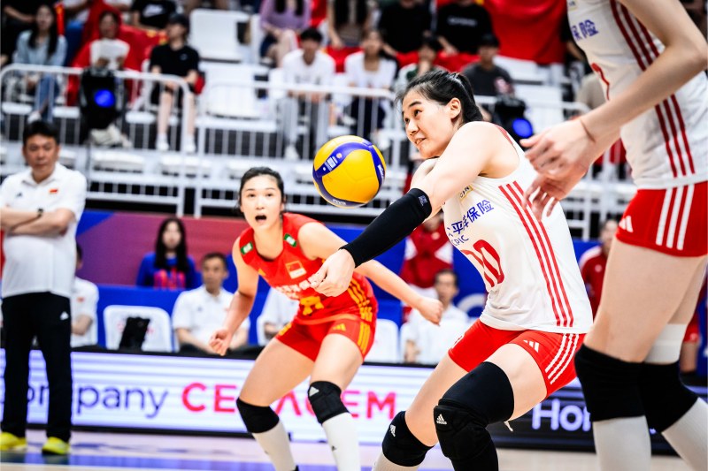 Tuyển bóng chuyền nữ Trung Quốc thua ngược CH Dominica ở Volleyball Nations League 2023 - Ảnh 1