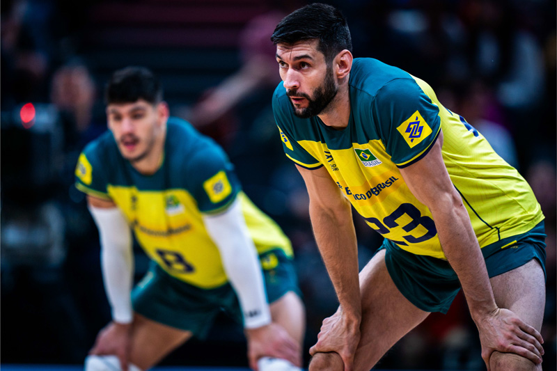 Link xem trực tiếp bóng chuyền Volleyball Nations League 2023 Brazil vs Italia, 14h00 ngày 4/7 - Ảnh 1