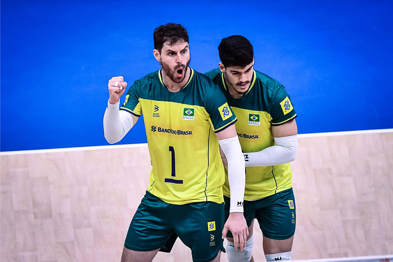 Link xem trực tiếp bóng chuyền Volleyball Nations League 2023 Brazil vs Hà Lan, 10h00 ngày 6/7 - Ảnh 1