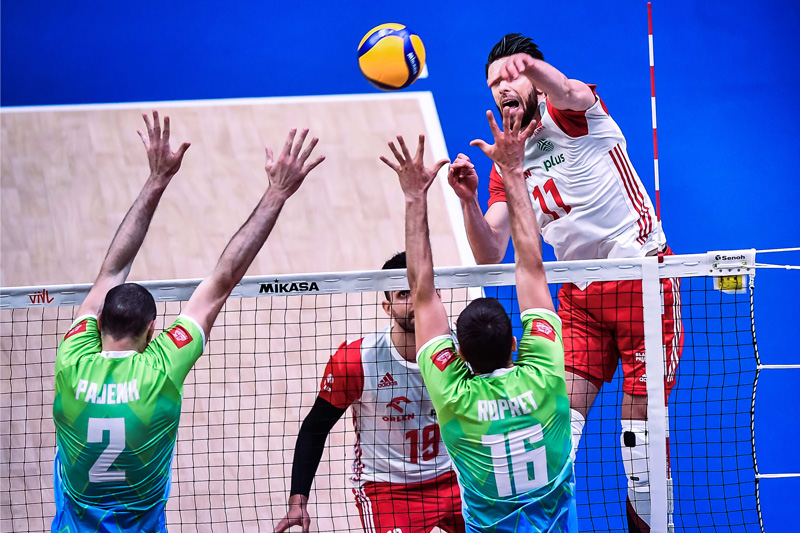 Tuyển bóng chuyền nam Ba Lan ngược dòng kịch tính trước Slovenia ở Volleyball Nations League 2023 - Ảnh 2