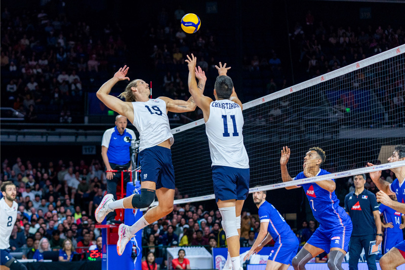 Link xem trực tiếp bóng chuyền Volleyball Nations League 2023 Mỹ vs Bulgaria, 10h30 ngày 10/7 - Ảnh 1