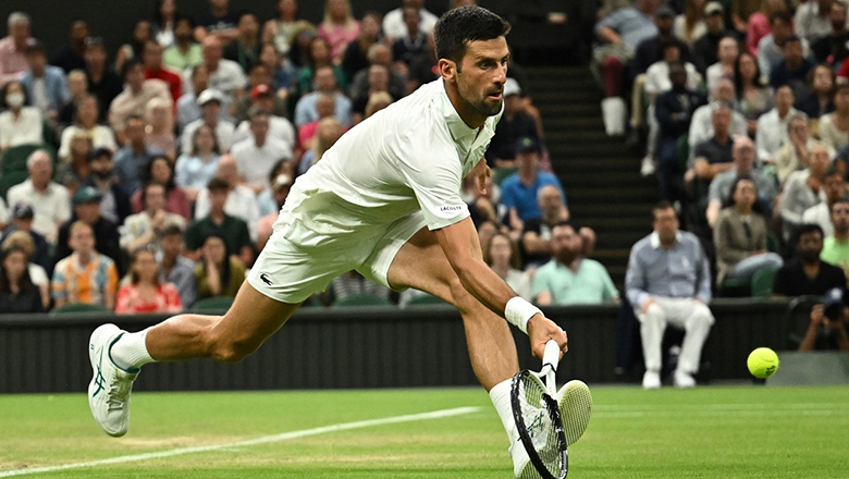 Djokovic thua set đầu tiên ở Wimbledon 2023, gặp Rublev ở tứ kết - Ảnh 1