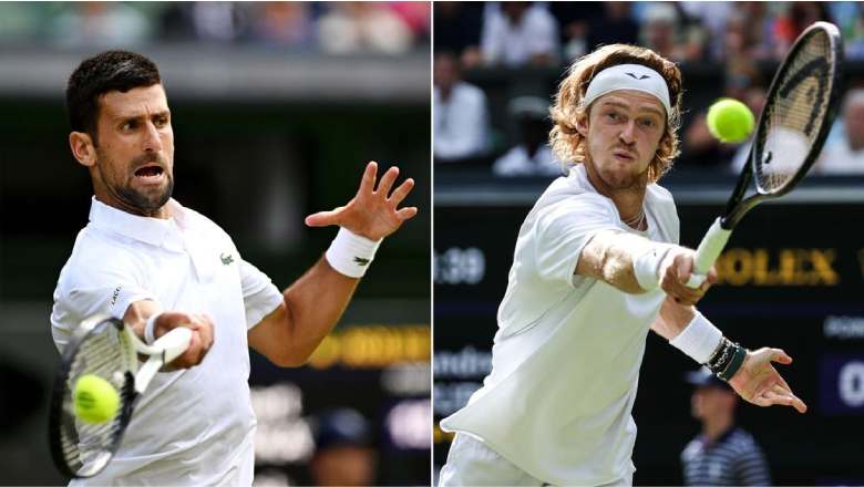 Lịch thi đấu tennis hôm nay 11/7: Tứ kết Wimbledon - Tâm điểm Djokovic vs Rublev - Ảnh 1