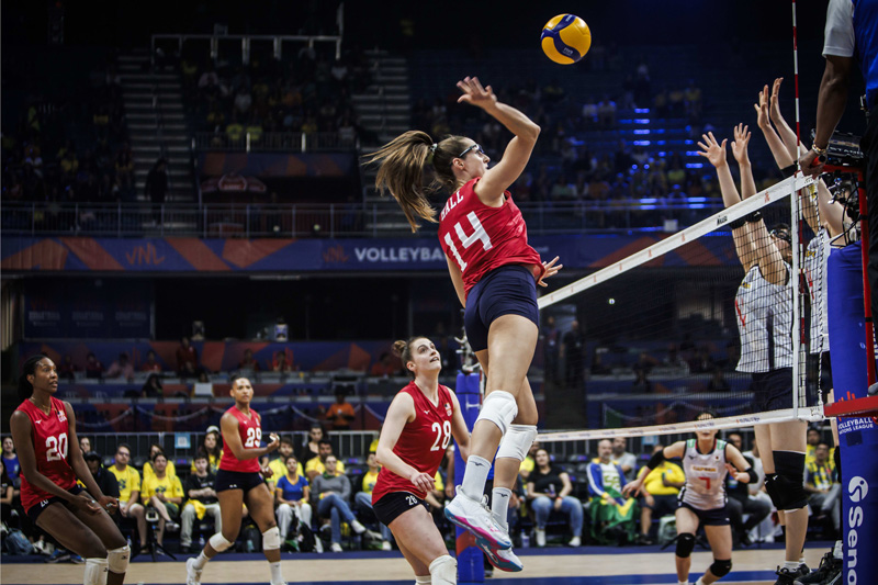 Kết quả bóng chuyền nữ tứ kết Volleyball Nations League 2023  - Ảnh 1