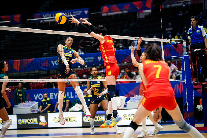 Link xem trực tiếp bóng chuyền Volleyball Nations League 2023 Trung Quốc vs Brazil, 22h30 ngày 13/7 - Ảnh 1