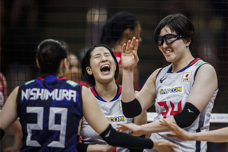 Tuyển bóng chuyền nữ Nhật Bản mang đội hình lạ đối đầu Mỹ ở tứ kết Volleyball Nations League 2023 - Ảnh 1