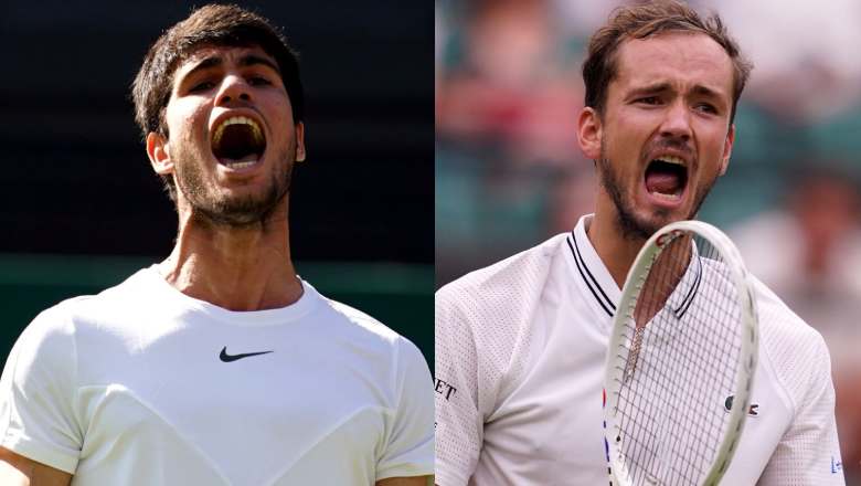 Kết quả tennis ngày 13/7: Alcaraz và Medvedev vào Bán kết Wimbledon - Ảnh 1