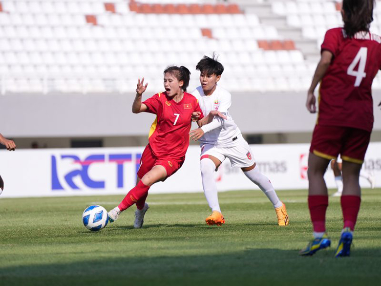 U19 nữ Việt Nam thắng ngược trong 120 phút, vào chung kết giải vô địch Đông Nam Á - Ảnh 1