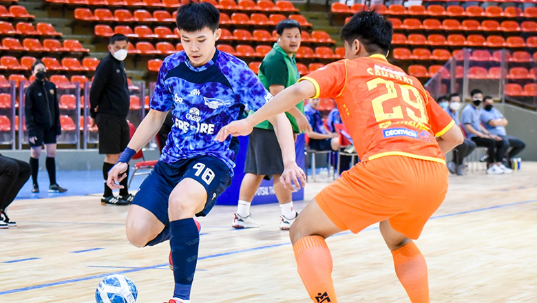 Cầu thủ Thái Lan ghi 18 bàn, đội bóng Futsal Trung Quốc thắng đậm 41-2 ở giải VĐQG - Ảnh 1