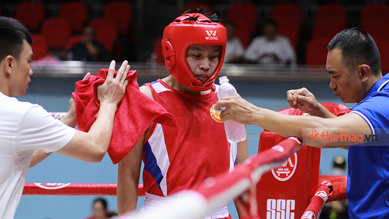 Giữ nguyên kết quả trận đấu giữa Hà Minh Tuấn và Ngô Quang Trường ở giải Boxing trẻ toàn quốc - Ảnh 1